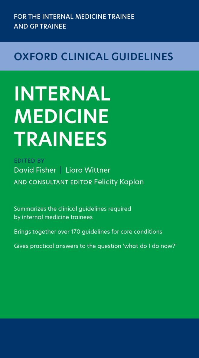 Oxford Clinical Guidelines: Internal Medicine Trainees, Häftad. Tillgänglighet: Kommande