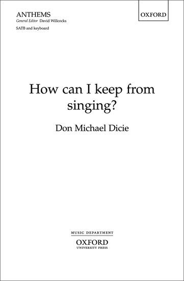 How can I keep from singing?, Övrigt