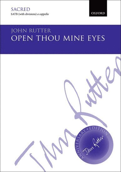 Open thou mine eyes, Övrigt. Tillgänglighet: Lägg i varukorg