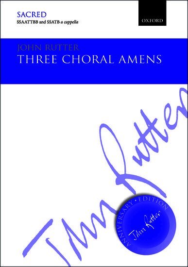 Three Choral Amens, Övrigt. Tillgänglighet: Lägg i varukorg
