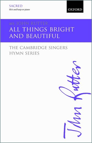 All things bright and beautiful, Övrigt