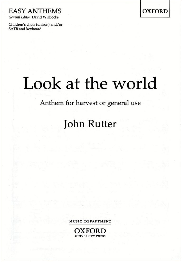 Look at the world, Övrigt