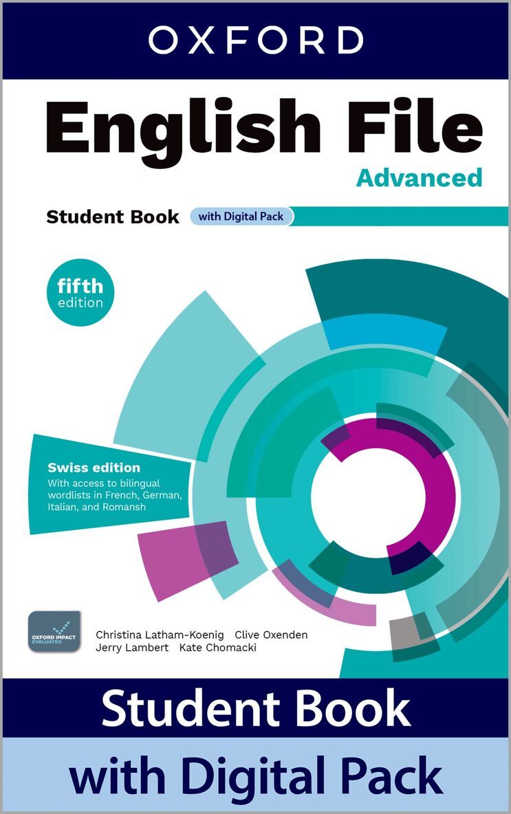 Christina Latham-Koenig, Clive Oxenden, Kate Chomacki - English File fifth edition: Advanced: Student Book with Digital Pack (CH), Övrigt
