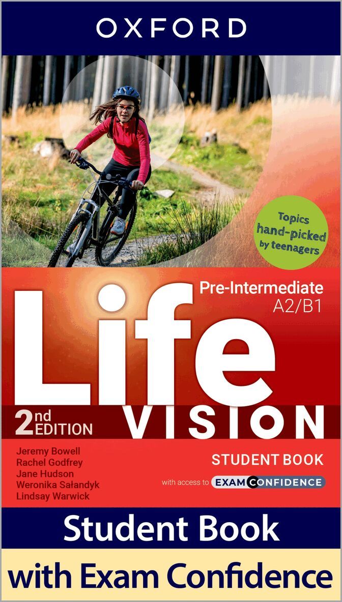 Jeremy Bowell, Rachel Godfrey, Jane Hudson, Weronika Salandyk, Lindsay Warwick - Life Vision 2nd edition Pre-Intermediate: Student Book with Exam Confidence, Övrigt. Tillgänglighet: Lägg i varukorg