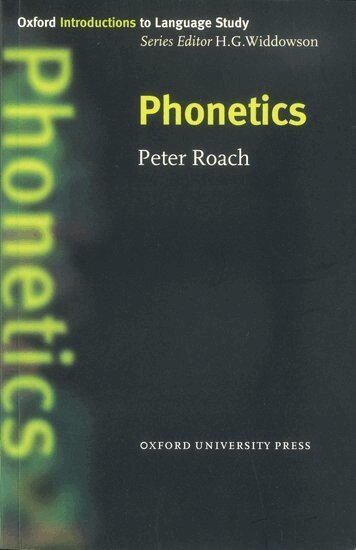 Peter Roach - Phonetics, Häftad