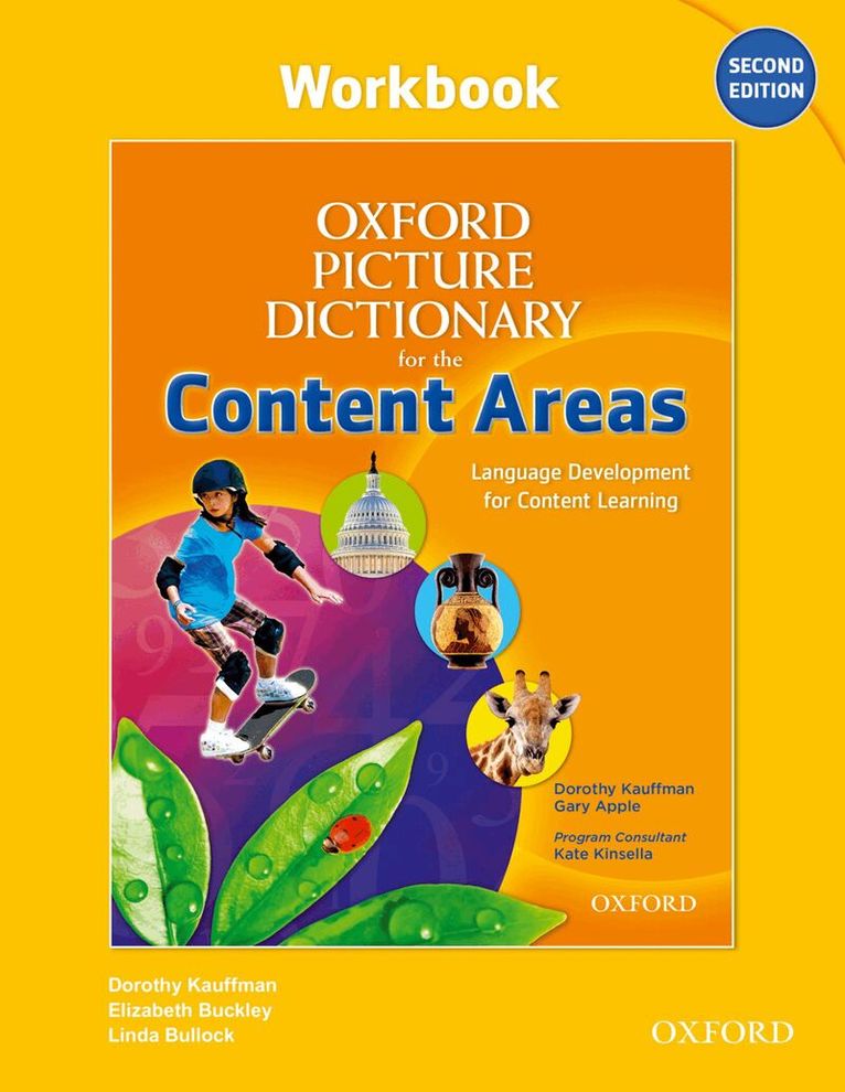 Dorothy Kauffmann, Gary Apple - Oxford Picture Dictionary for the Content Areas: Workbook, Häftad