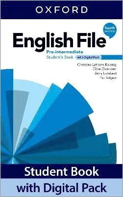 Christina Koenig-Latham, Clive Oxenden, Jerry Lambert - English File: Pre-Intermediate: Student Book with Digital Pack. Tillgänglighet: Lägg i varukorg