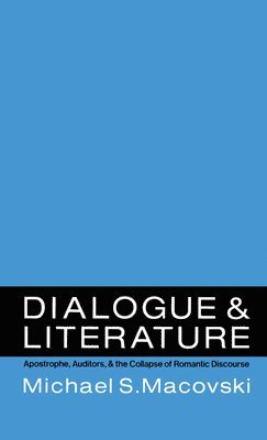 Michael Macovski - Dialogue and Literature, Inbunden. Tillgänglighet: Lägg i varukorg