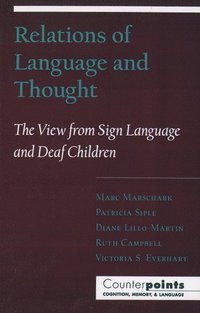 Relations of Language and Thought