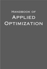 Handbook of Applied Optimization