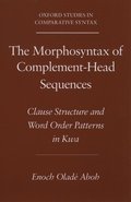 Morphosyntax of Complement-Head Sequences