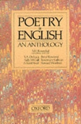 M. L. Rosenthal - Poetry in English, Häftad