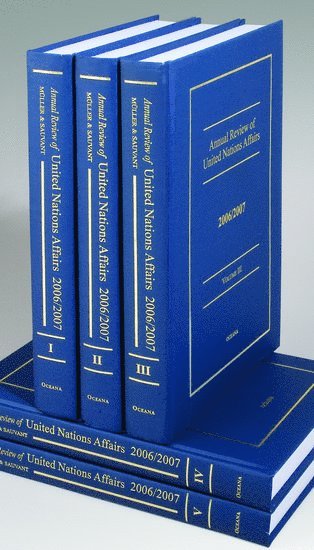 Joachim W. Muller, Karl P. Sauvant - Annual Review of United Nations Affairs: 34 volumes, Övrigt