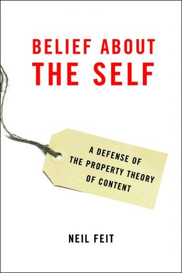 Neil Feit - Belief about the Self, Inbunden