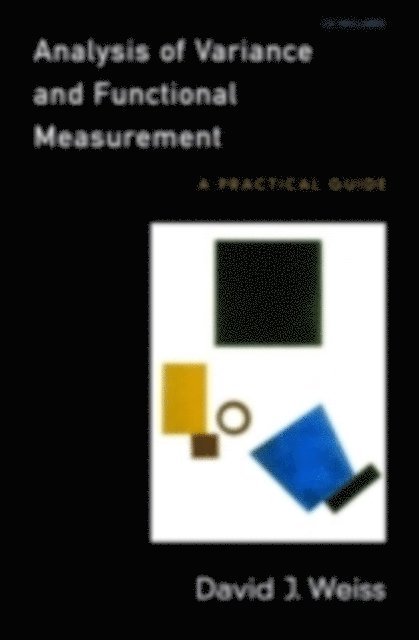 David J. Weiss - Analysis of Variance and Functional Measurement, E-bok