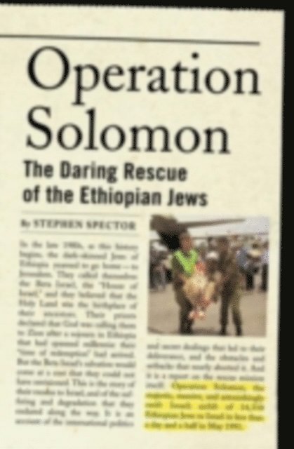 Stephen Spector - Operation Solomon, E-bok