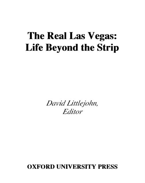 David Littlejohn - Real Las Vegas, E-bok
