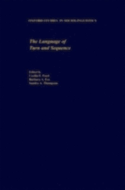 Sandra A. Thompson, Barbara A. Fox, Cecilia E. Ford - Language of Turn and Sequence, E-bok