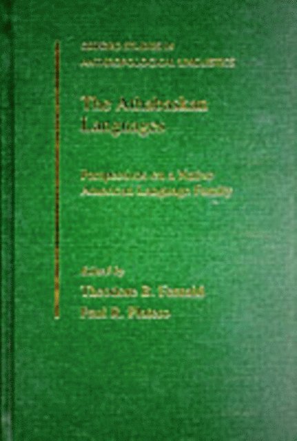 Paul Platero, Theodore Fernald - Athabaskan Languages, E-bok