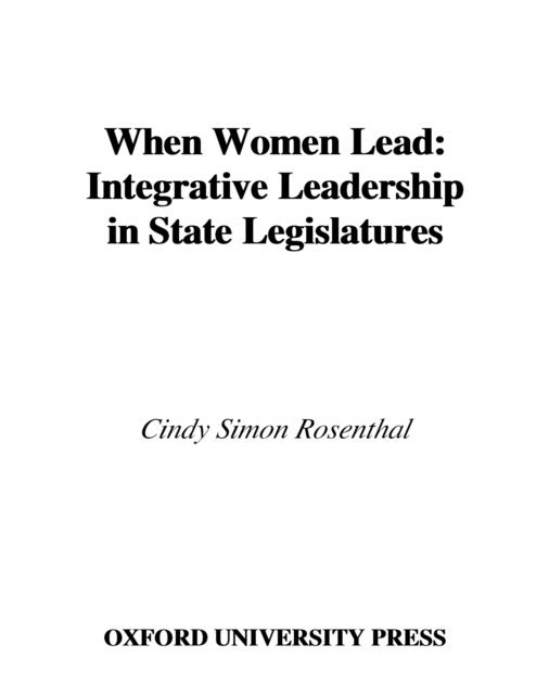 Cindy Simon Rosenthal - When Women Lead, E-bok. Tillgänglighet: Lägg i varukorg