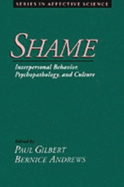 Bernice Andrews, Paul Gilbert - Shame, E-bok