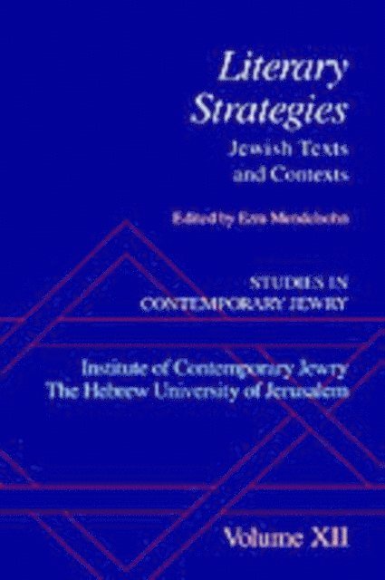Ezra Mendelsohn - Studies in Contemporary Jewry, E-bok