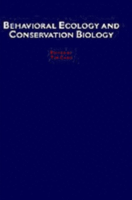 Tim Caro - Behavioral Ecology and Conservation Biology, E-bok