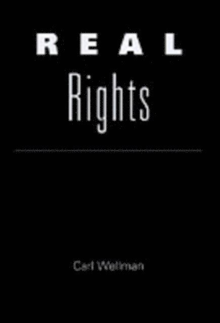 Carl Wellman - Real Rights, E-bok