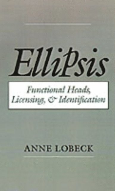 Anne Lobeck - Ellipsis, E-bok