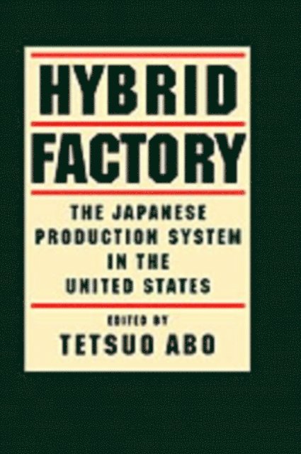 Tetsuo Abo - Hybrid Factory, E-bok