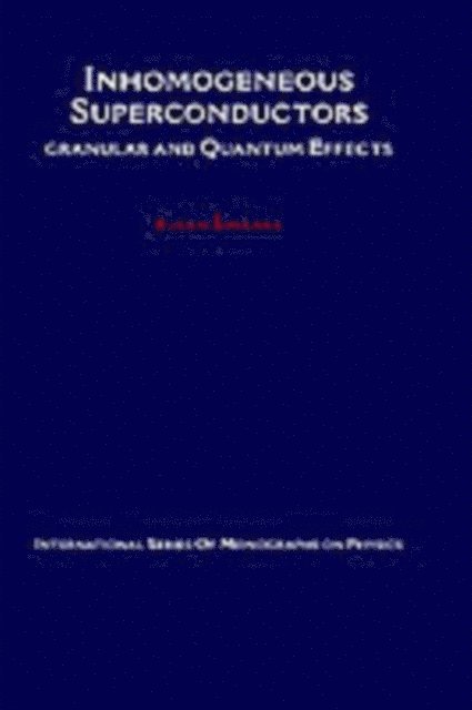 Eugen Simanek - Inhomogeneous Superconductors, E-bok