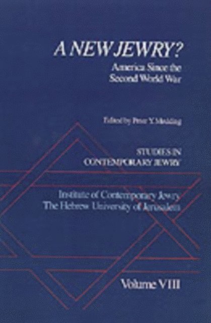 Peter Y. Medding - Studies in Contemporary Jewry, E-bok