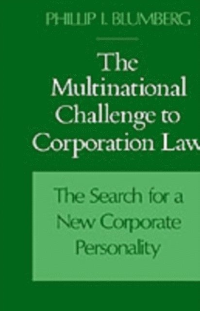 Multinational Challenge to Corporation Law