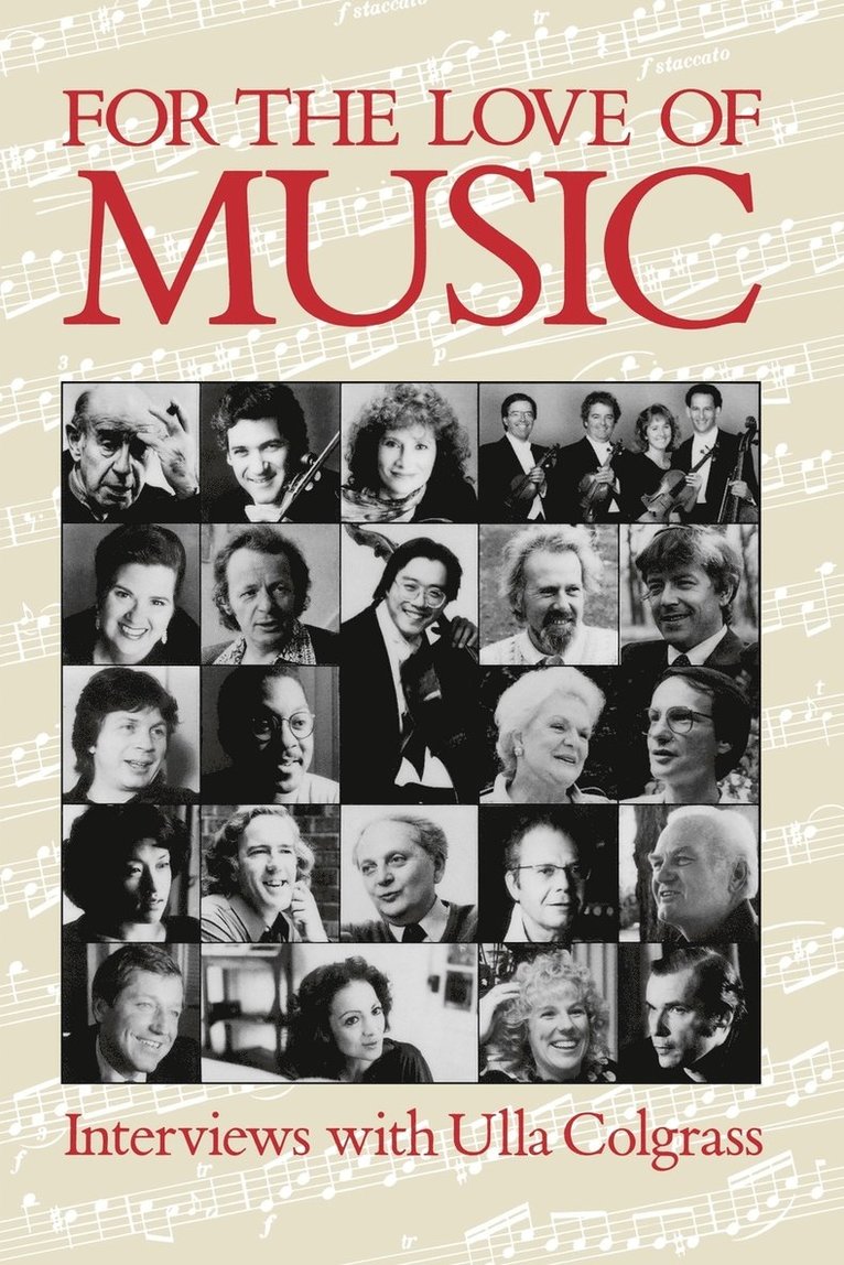 Ulla Colgrass, Ulla Colgrass - For the Love of Music, Inbunden