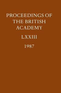 Proceedings: Vol. LXXIII (1987)