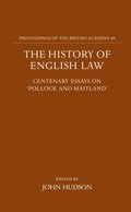 The History of English Law