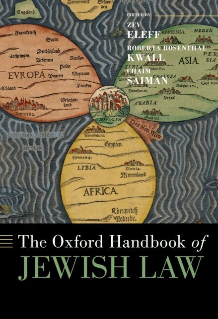 Oxford Handbooks - Oxford Handbook of Jewish Law, E-bok