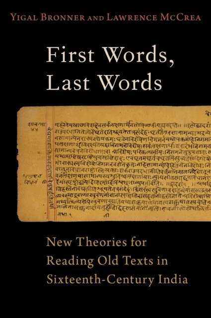 Lawrence McCrea, Yigal Bronner - First Words, Last Words, E-bok