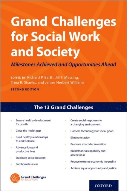 James Herbert Williams, Trina R. Shanks, Jill Theresa Messing, Richard P Barth - Grand Challenges for Social Work and Society, E-bok