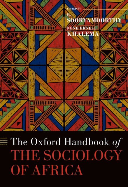 Nene Ernest Khalema, R. Sooryamoorthy - Oxford Handbook of the Sociology of Africa, E-bok