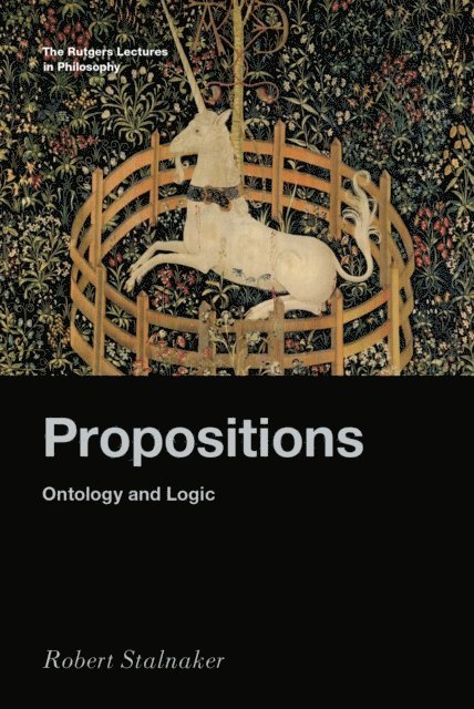 Robert Stalnaker - Propositions, E-bok