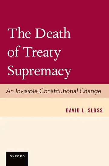 David Sloss - The Death of Treaty Supremacy, Häftad. Tillgänglighet: Lägg i varukorg