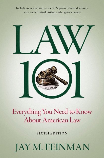 Jay M. Feinman - Law 101, E-bok