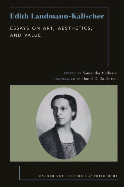 Daniel O. Dahlstrom, Samantha Matherne - Edith Landmann-Kalischer, E-bok