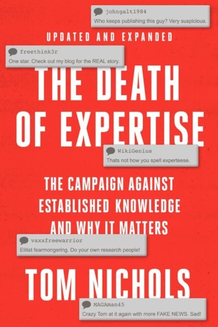 Tom Nichols - Death of Expertise, E-bok