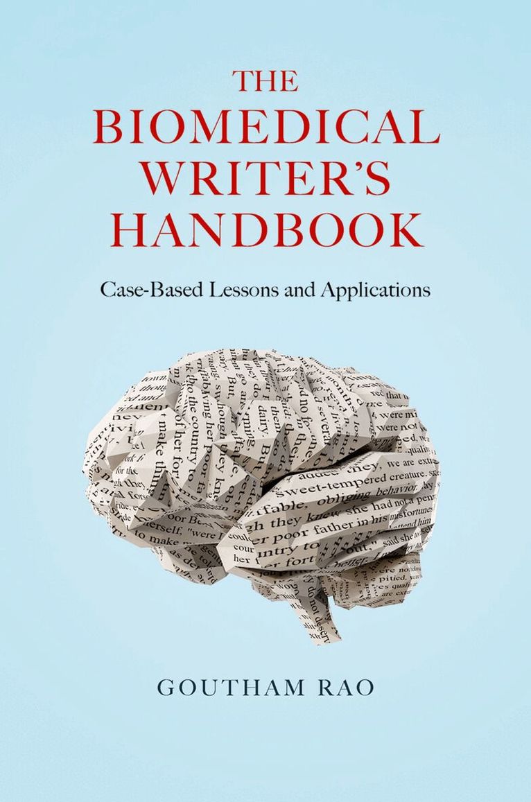 Goutham Rao - The Biomedical Writer's Handbook, Häftad. Tillgänglighet: Lägg i varukorg