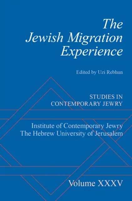 Uzi Rebhun - Jewish Migration Experience, E-bok. Tillgänglighet: Lägg i varukorg