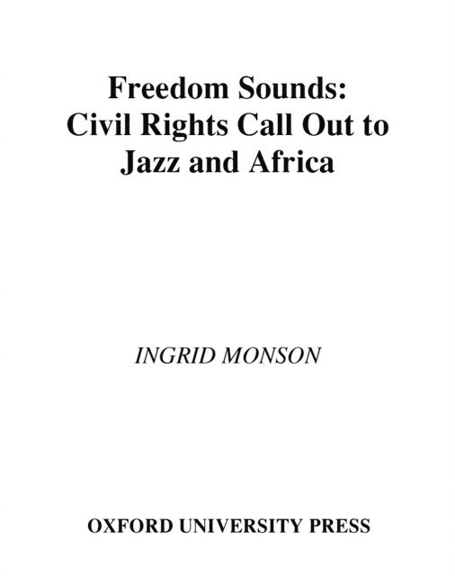 Ingrid Monson - Freedom Sounds, E-bok