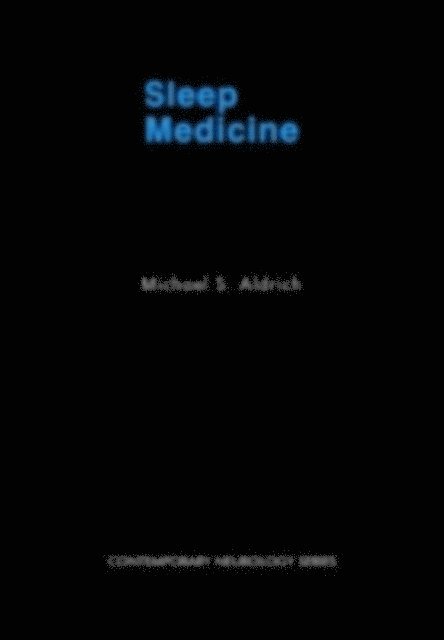 Michael S. Aldrich - Sleep Medicine, E-bok