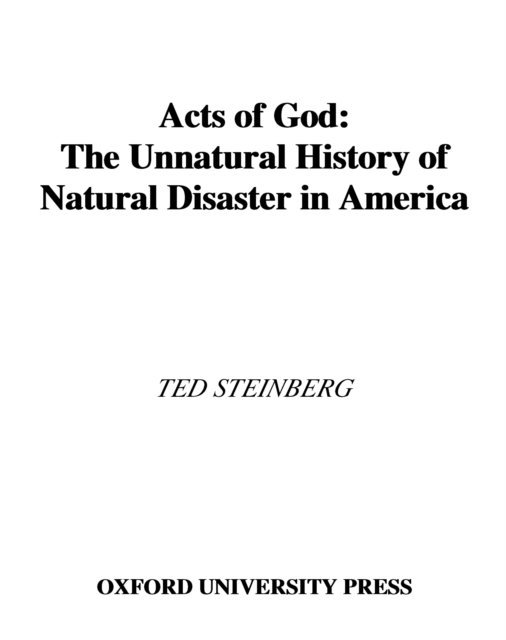 Ted Steinberg - Acts of God, E-bok